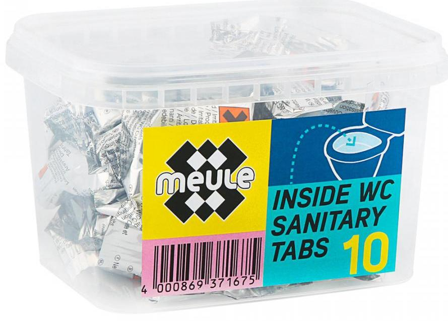 Meule Таблетки чистящие для внутренней полости унитаза 10 шт