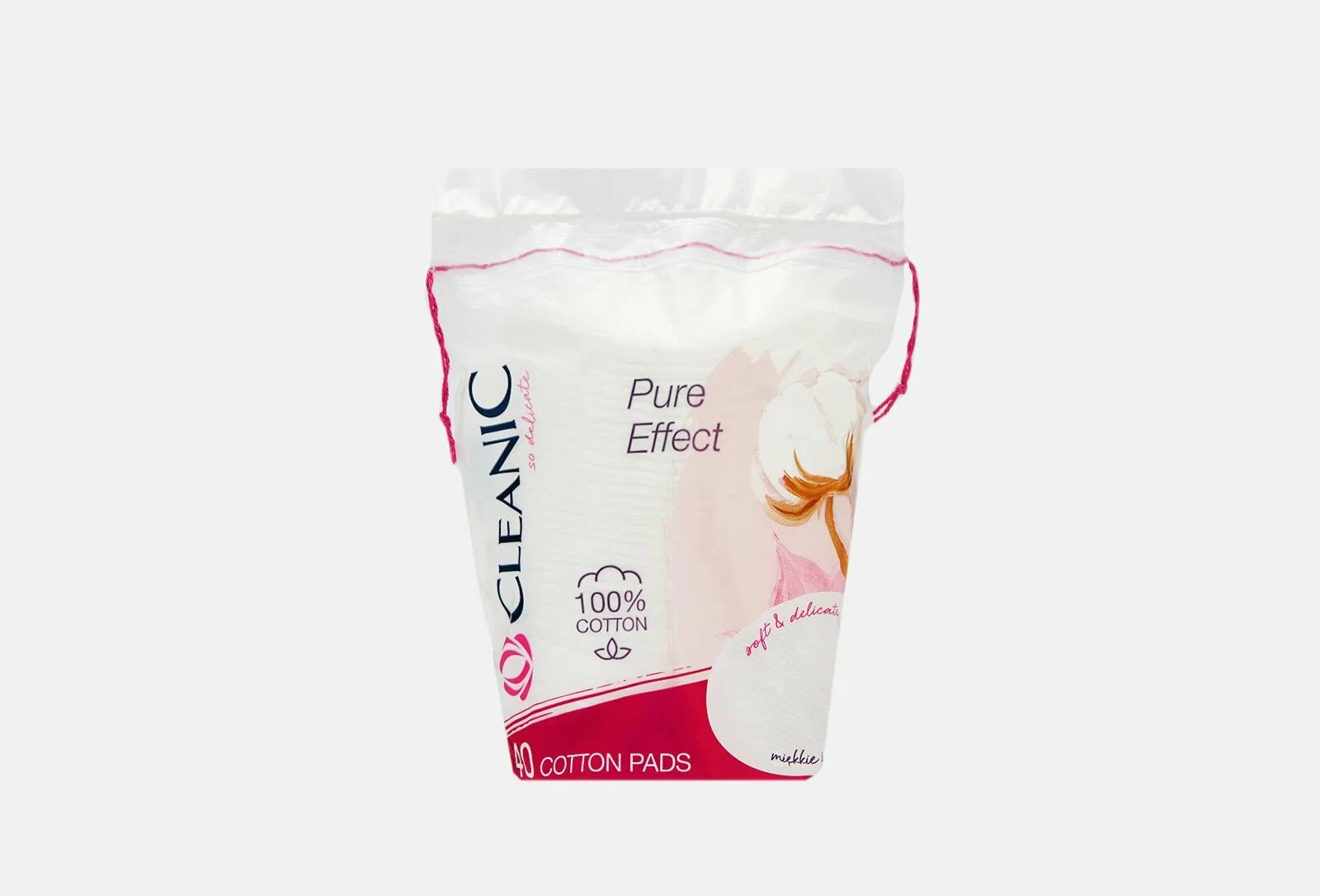 Cleanic Silk Effect Ватные подушечки овальные 40 шт