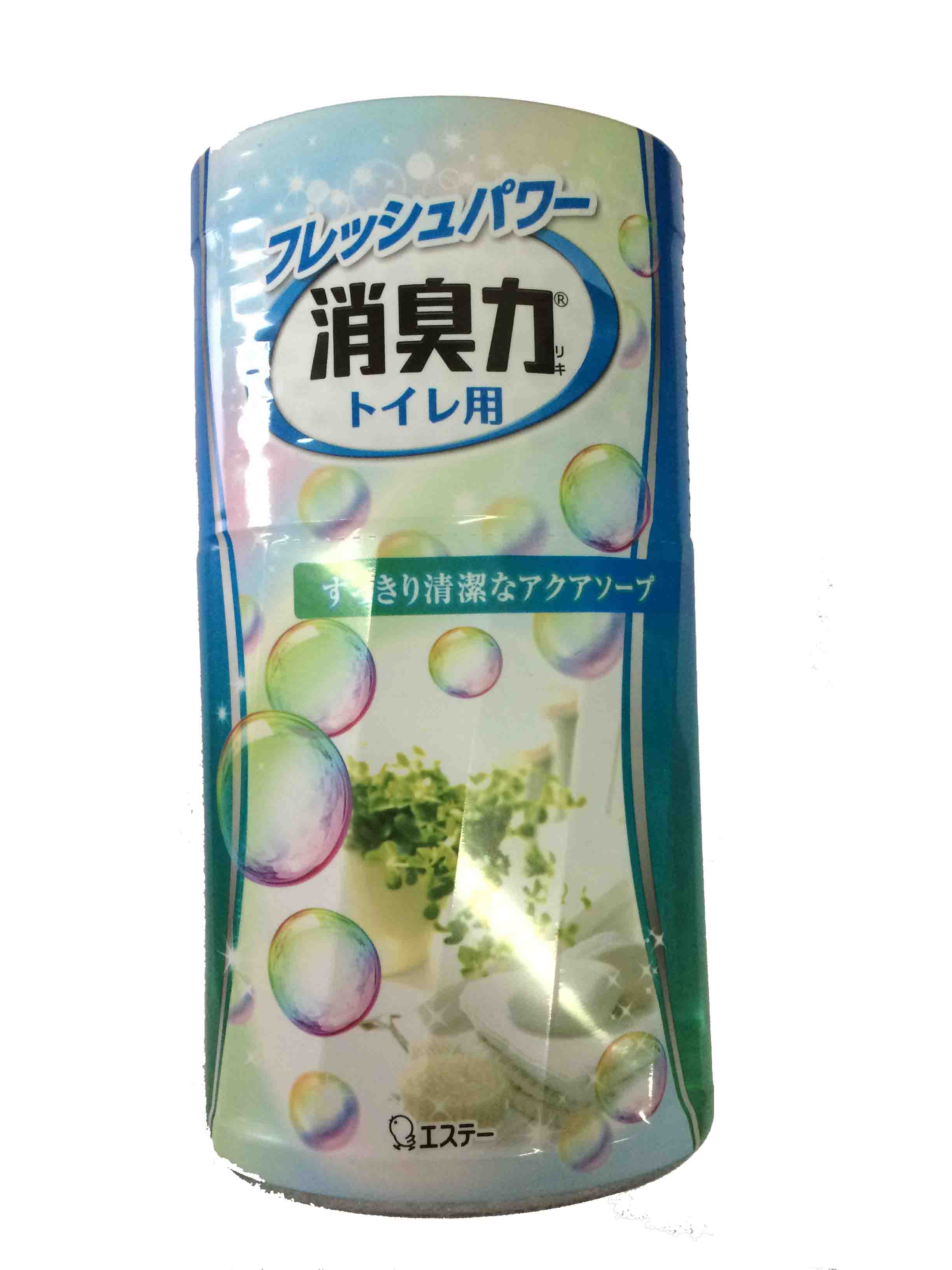 ST Shoushuuriki Жидкий дезодорант – ароматизатор для туалета с ароматом свежести 400 мл