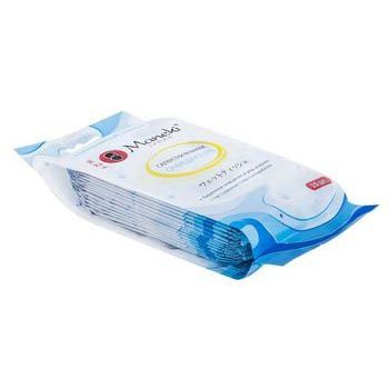 Maneki Kaiteki Салфетки влажные очищающие с антибактериальным эффектом 15 шт в индивидуальной упаковке