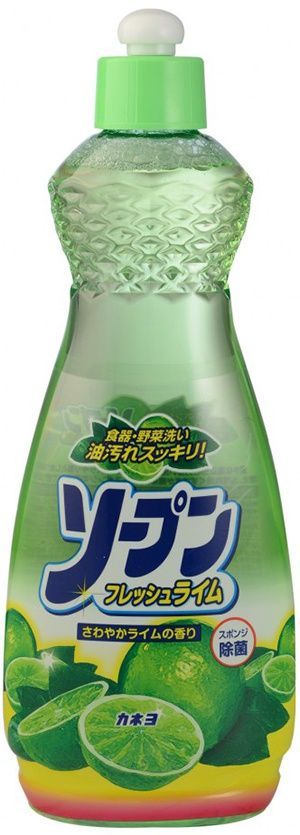 Kaneyo Средство для мытья посуды, овощей и фруктов свежий лайм 600 мл