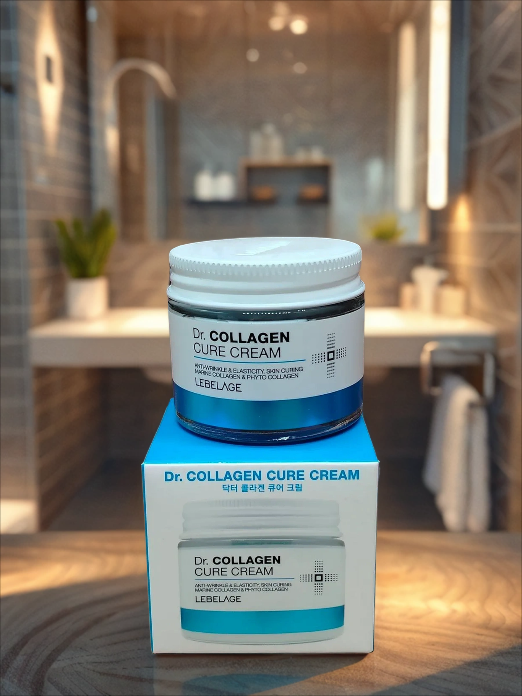Lebelage Cure Cream Dr. Collagen Крем для лица с коллагеном 70 мл