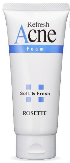 Rosette Acne Refresh Soft & Fresh Пенка для умывания для проблемной подростковой кожи с серой 120 гр