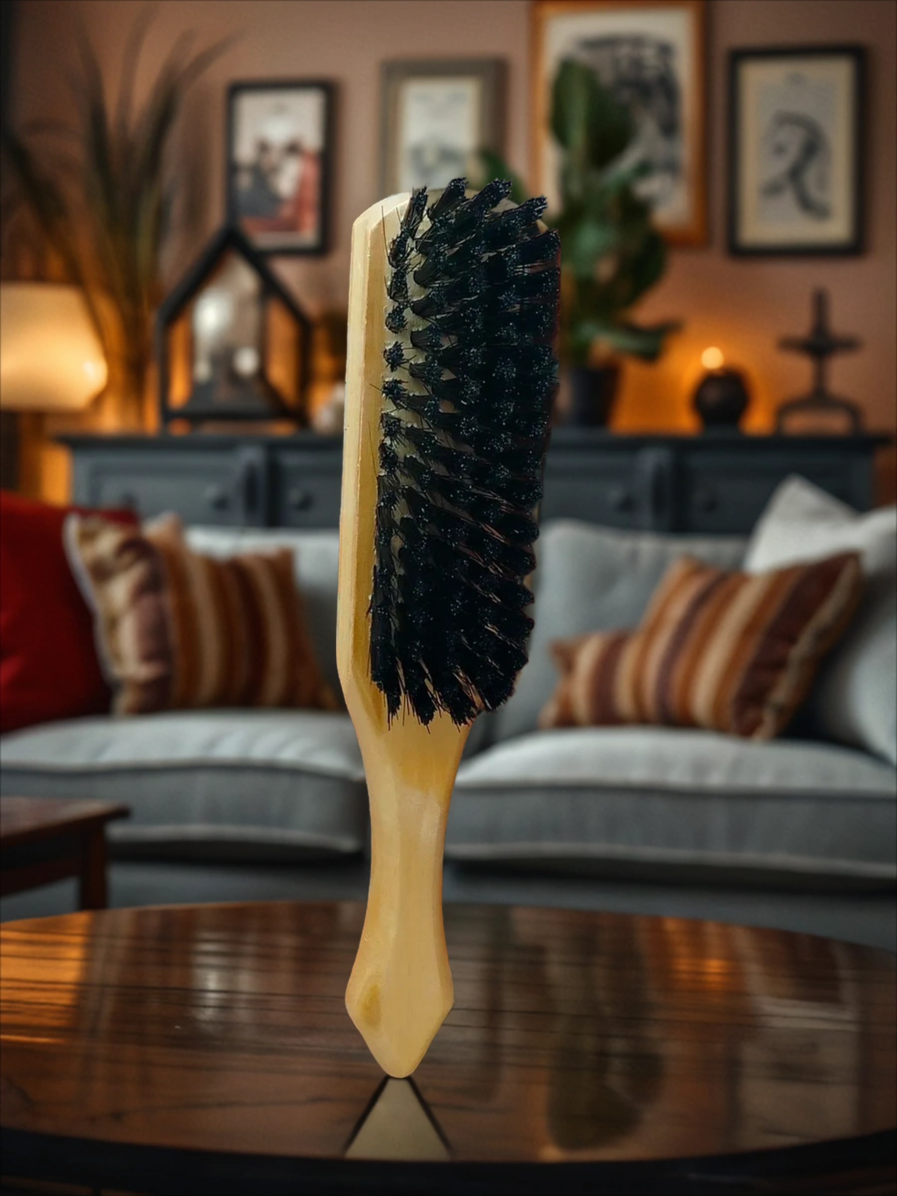 Тарри Щетка одежная с ручкой из синтетической щетины 242*40 мм