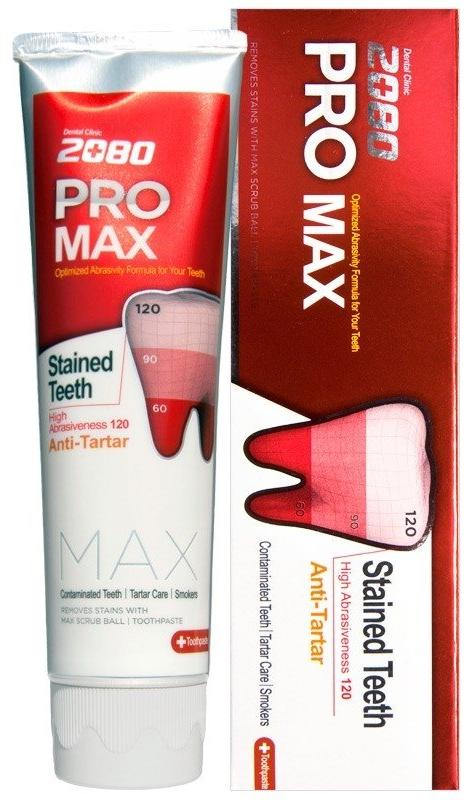Aekyung Dental Clinic 2080 Pro Max Зубная паста Максимальная защита 125 гр