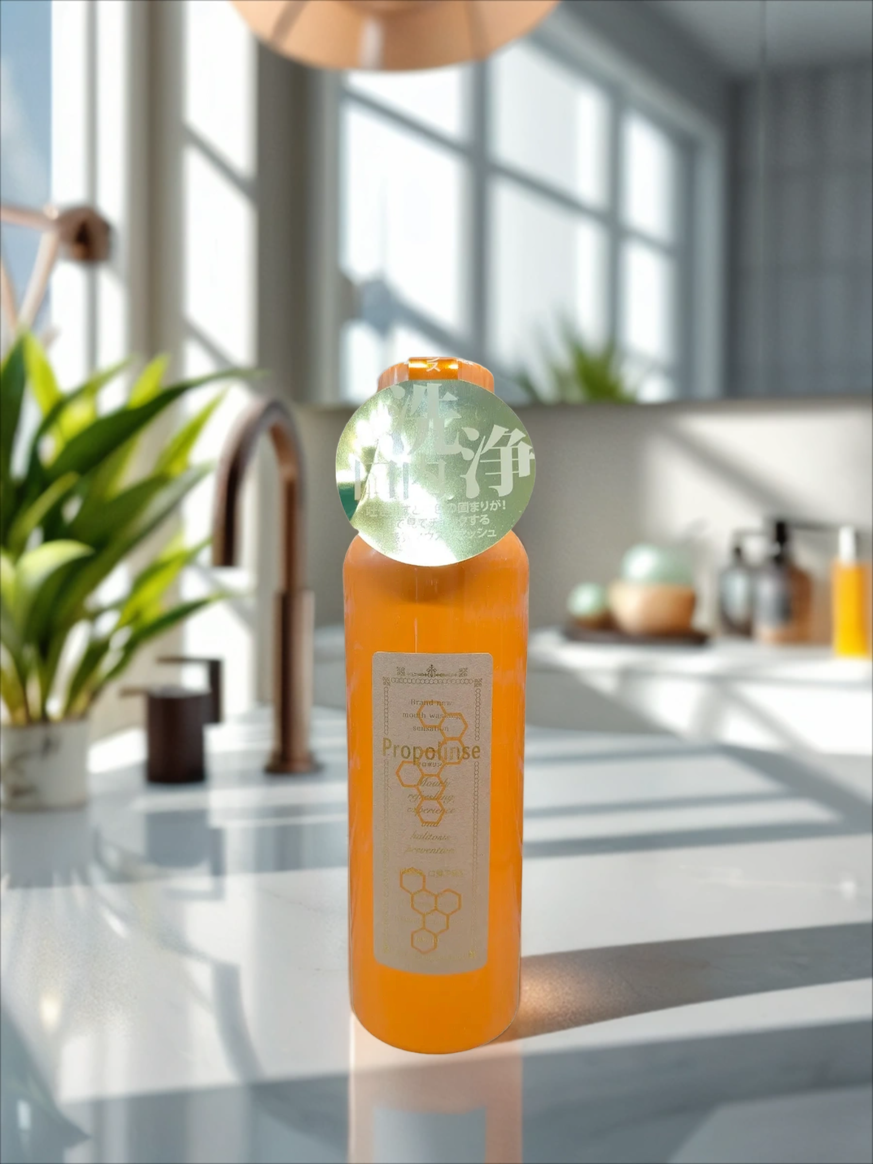 Pieras Propolinse Ополаскиватель для полости рта спиртовой разрушающий и окрашивающий налет со вкусом Прополис 600 мл