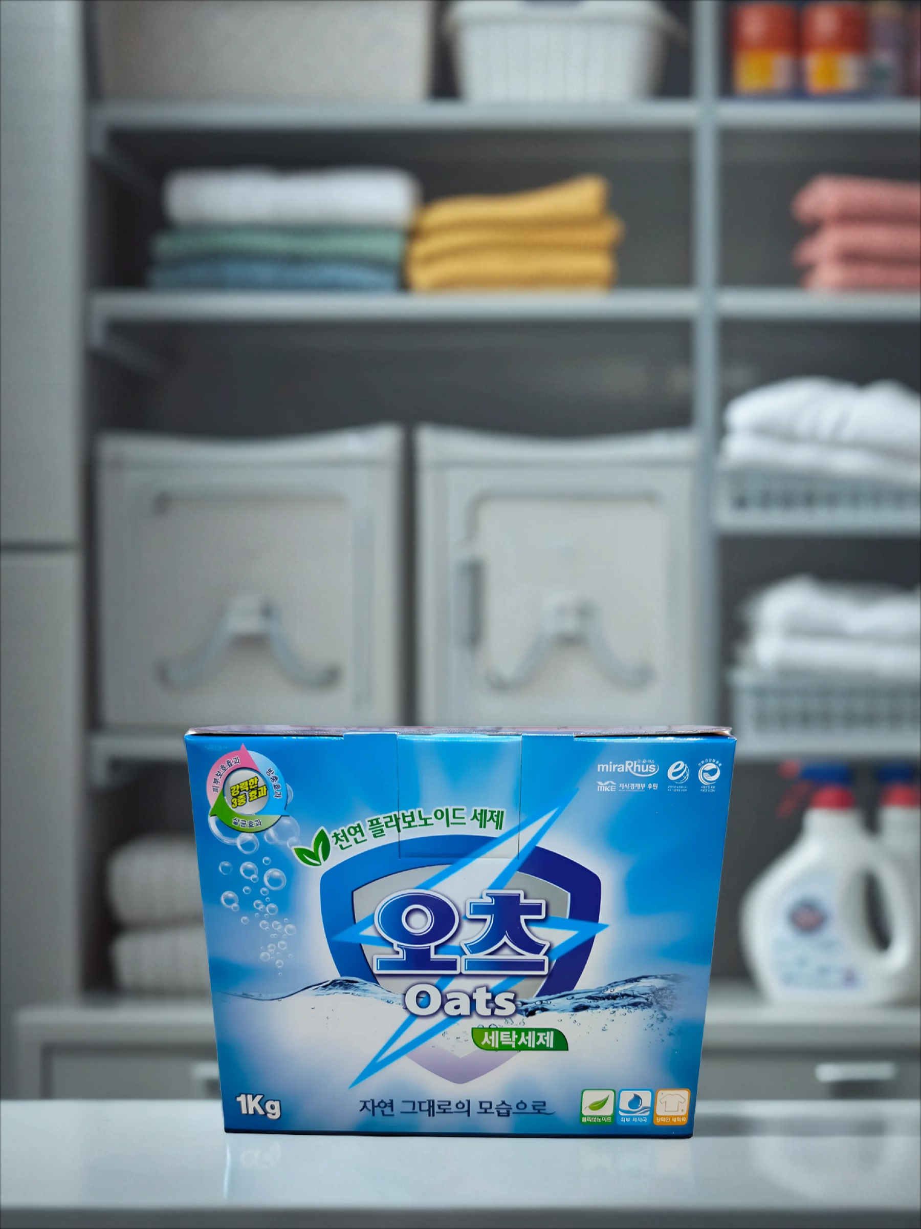 Oats Стиральный порошок 1 кг в коробке