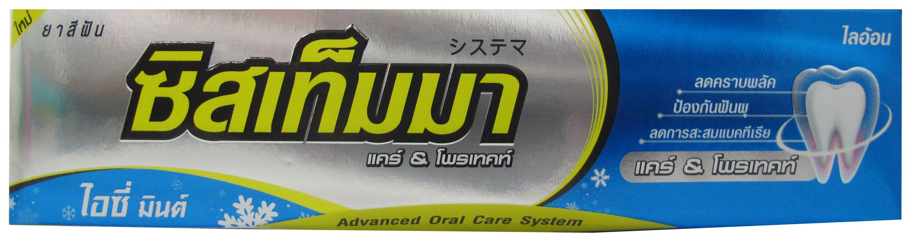 Lion Systema Зубная паста Ледяная мята 90 гр