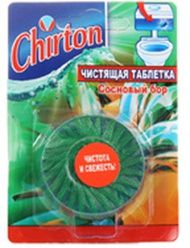 Chirton Чистящая таблетка для унитаза Сосновый бор 50 гр