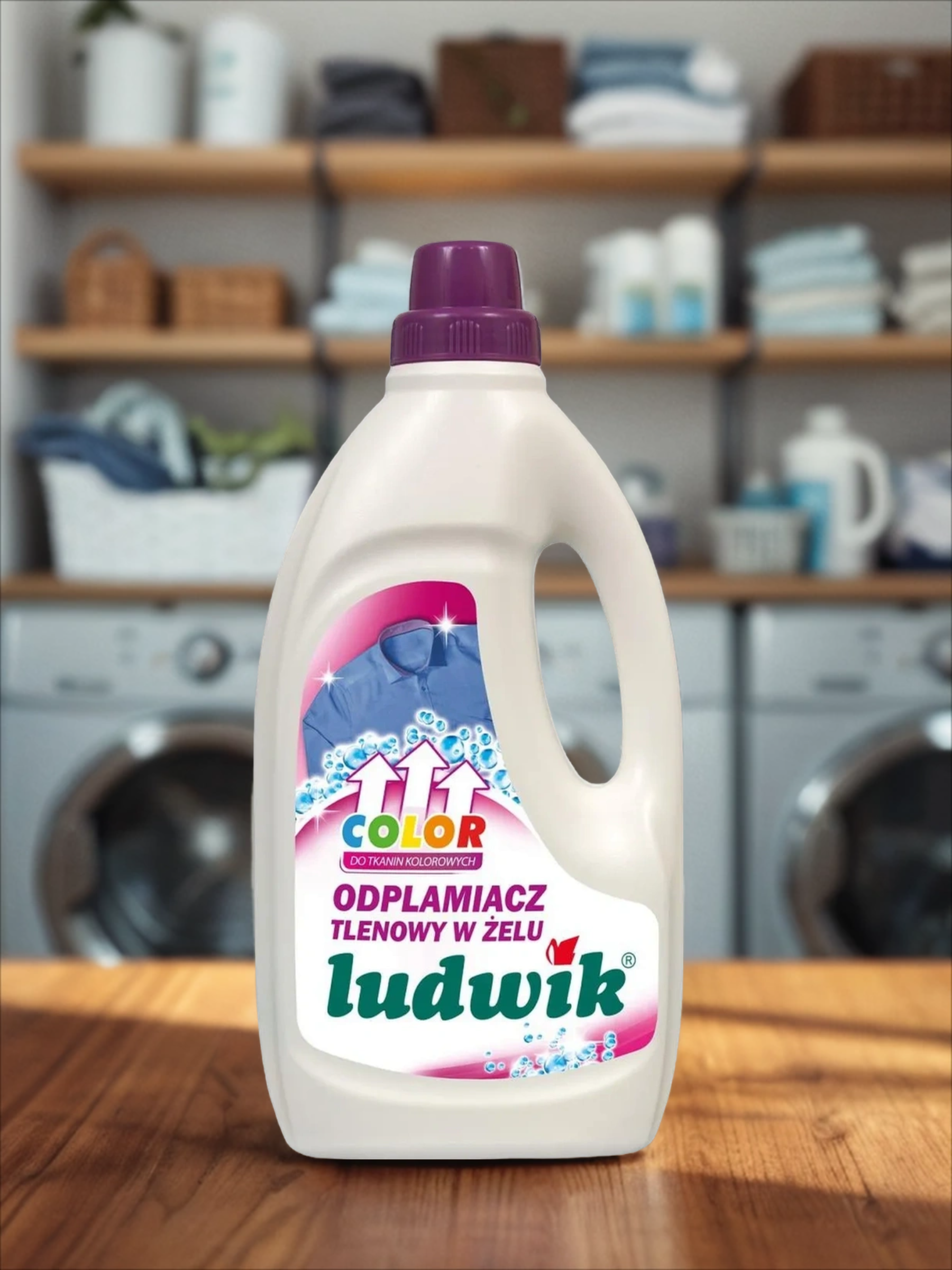 Ludwik Пятновыводитель гель для цветных тканей 1 л