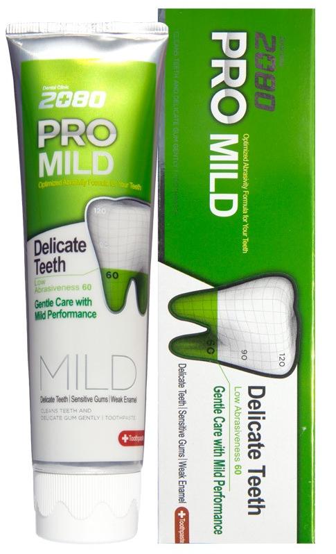 Aekyung Dental Clinic 2080 Pro Mild Зубная паста Мягкая защита 125 гр