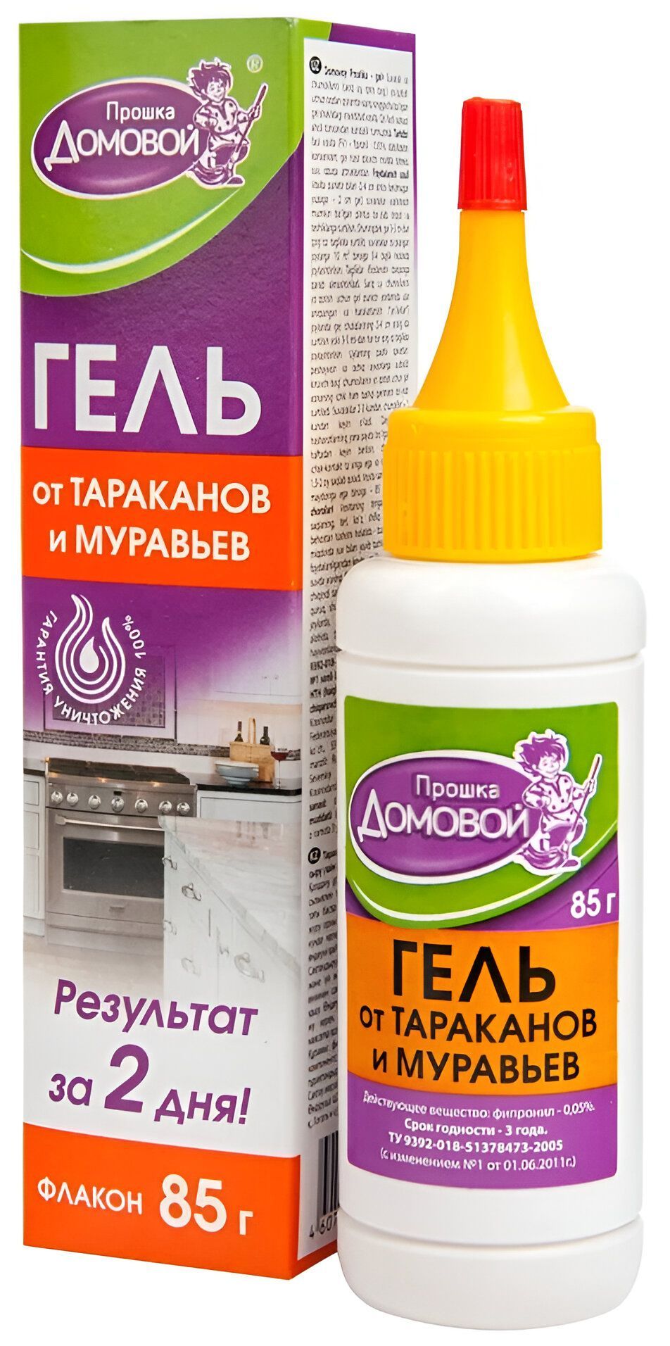 Домовой Прошка Гель от тараканов и муравьев 85 гр