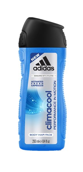 Adidas Climacool Гель для душа и шампунь мужской 250 мл