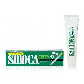 Smoca Green Зубная паста для курильщиков со вкусом мяты и эвкалипта 120 гр