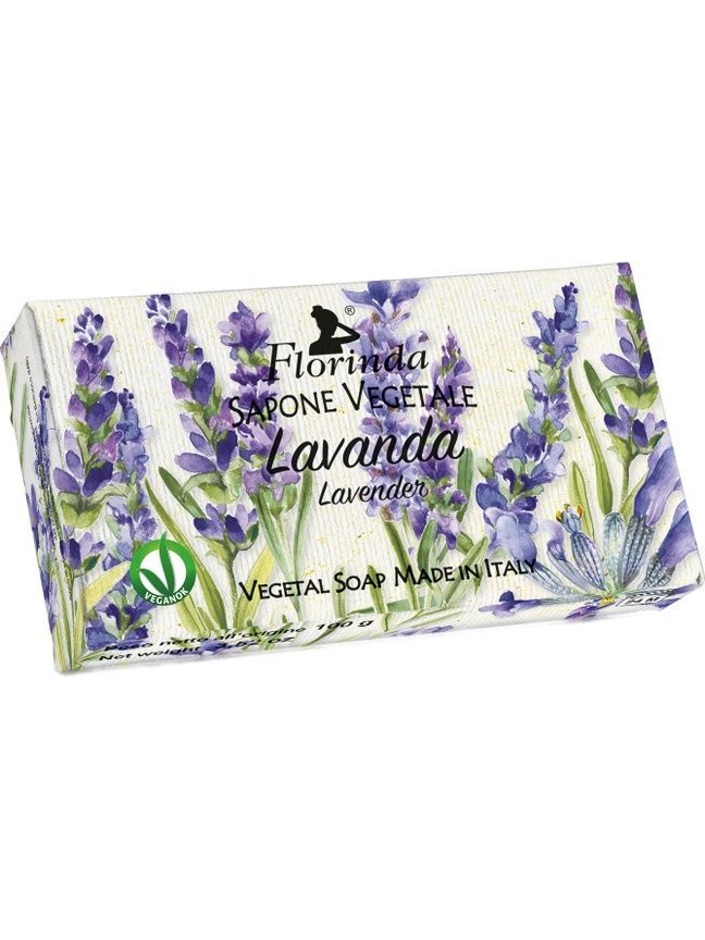 Florinda Vegetal Soap Lavender Мыло натуральное на основе растительных масел Лаванда 100 гр