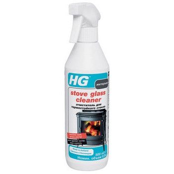 HG Очиститель для термостойкого стекла 500 мл с распылителем