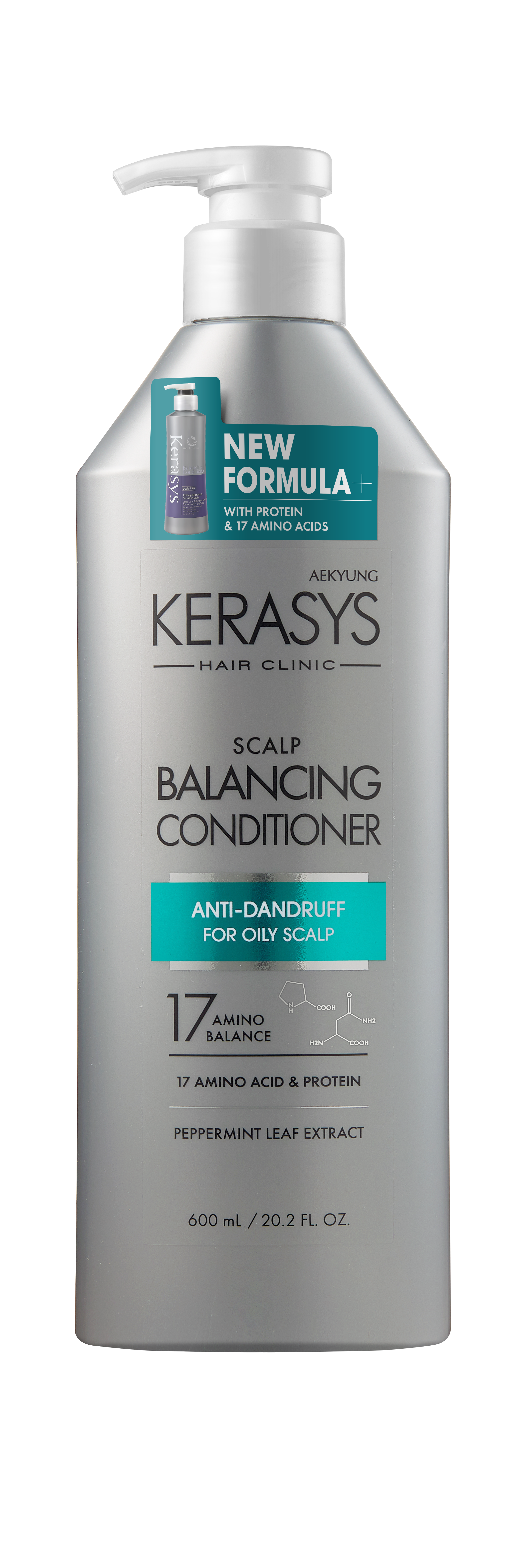 Aekyung Kerasys Hair Clinic Scalp Balancing Кондиционер для волос уход за жирной кожей головы 600 мл