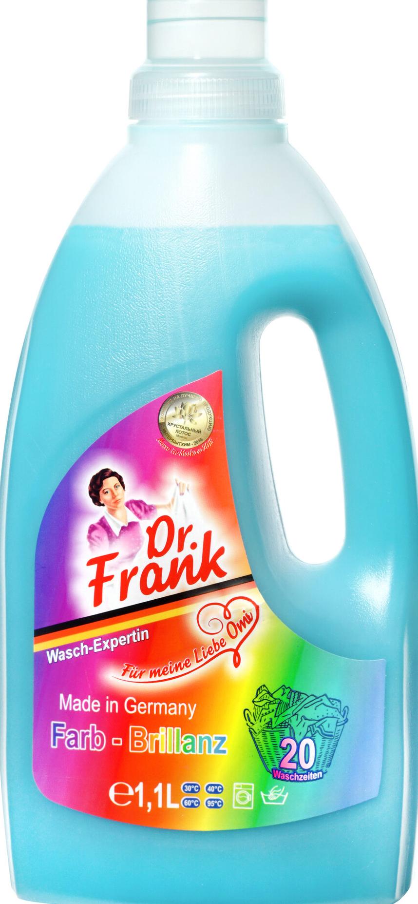 Dr.Frank Farb-Brillanz Гель для стирки цветного белья 1,1 л на 20 стирок
