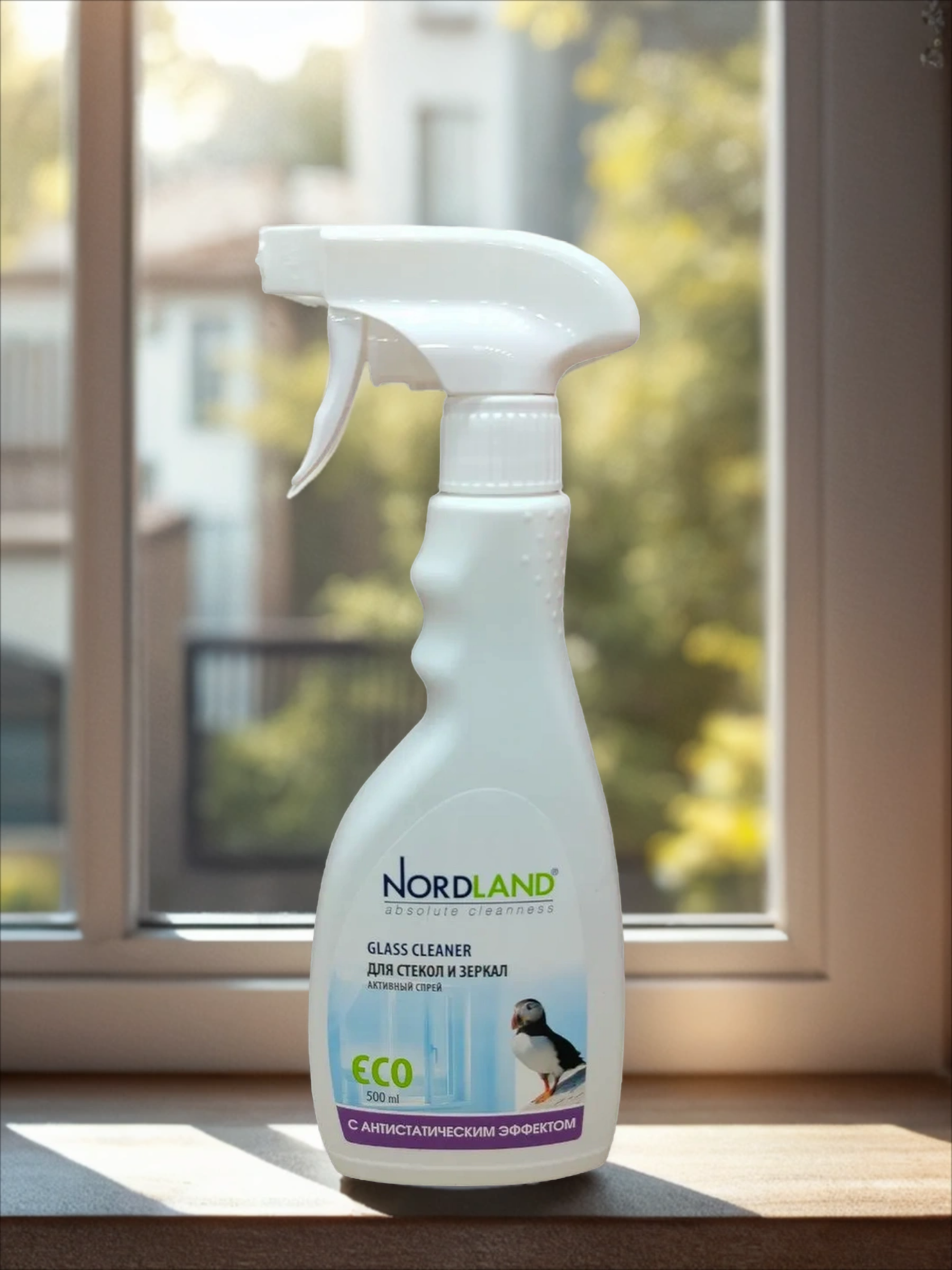Nordland Активный спрей для стекл и зеркал 500 мл
