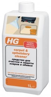 HG Средство для очистки и защиты ковров и обивки 1 л средство №95