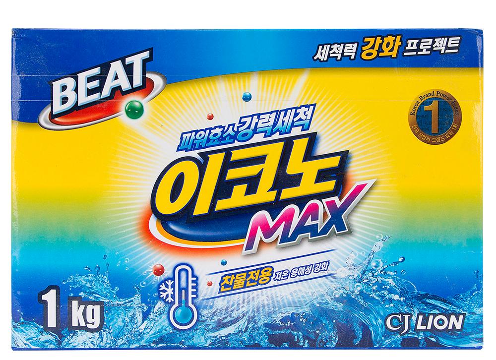 Lion Beat Econo Max Стиральный порошок для стирки в холодной воде 1,5 кг