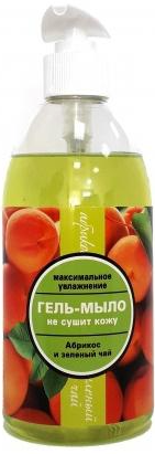 Magrav Гель-мыло увлажняющее абрикос и зеленый чай 530 мл
