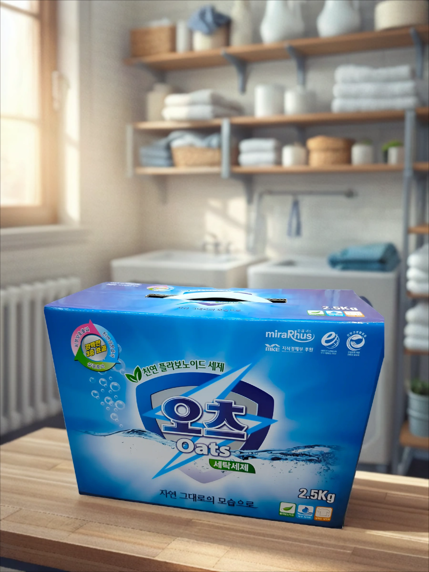 Oats Стиральный порошок 2,5 кг в коробке