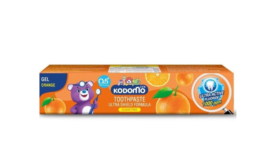 Lion Kodomo Деткая зубная паста гелевая со вкусом апельсина 40 гр
