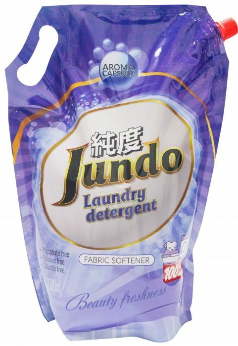 Jundo Aroma Capsule Beauty Freshness Концентрированный кондиционер для стирки белья  2 л на 100 стирок в мягкой упаковке