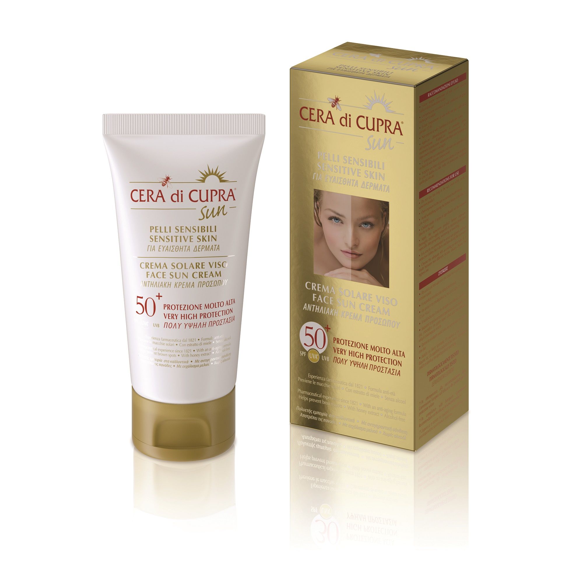Cera di Cupra Sun Face Cream Крем для лица солнцезащитный SPF 50+ 75 мл
