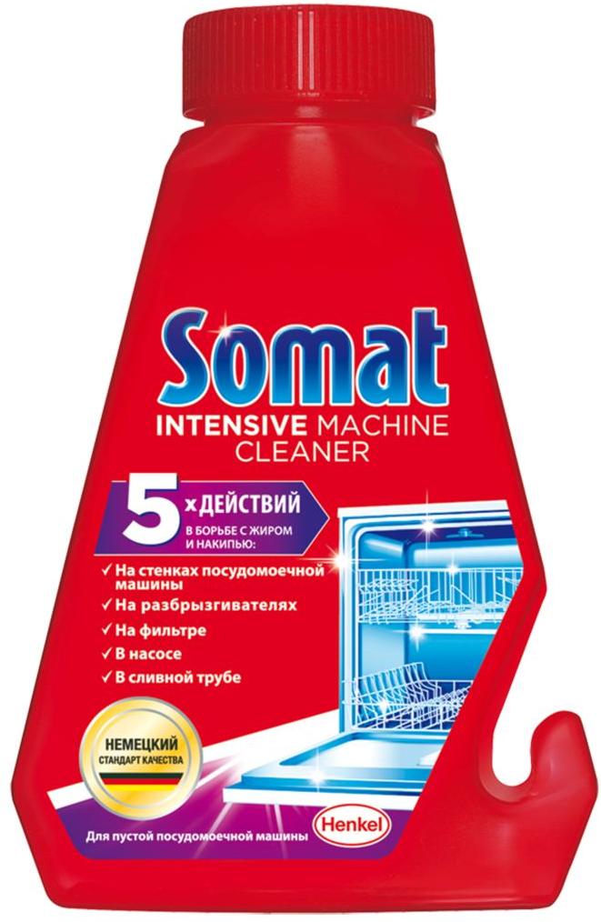 Somat Intensive Machine Cleaner средство чистящее для посудомоечных машин 250 мл