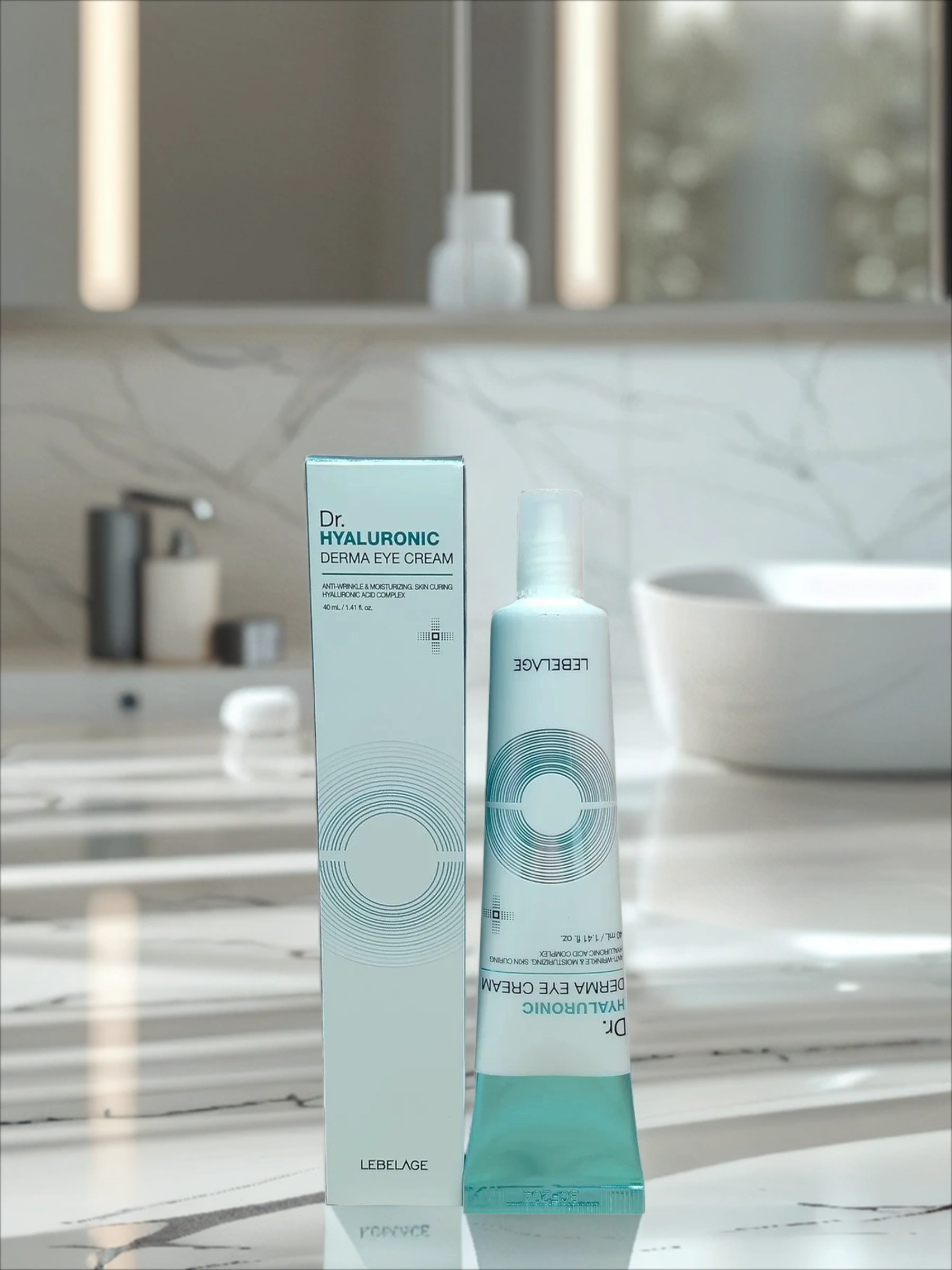 Lebelage Derma Eye Cream Dr. Hyaluronic Anti-Wrinkle & Moisturizing Крем для области вокруг глаз с гиалуроновой кислотой 40 мл