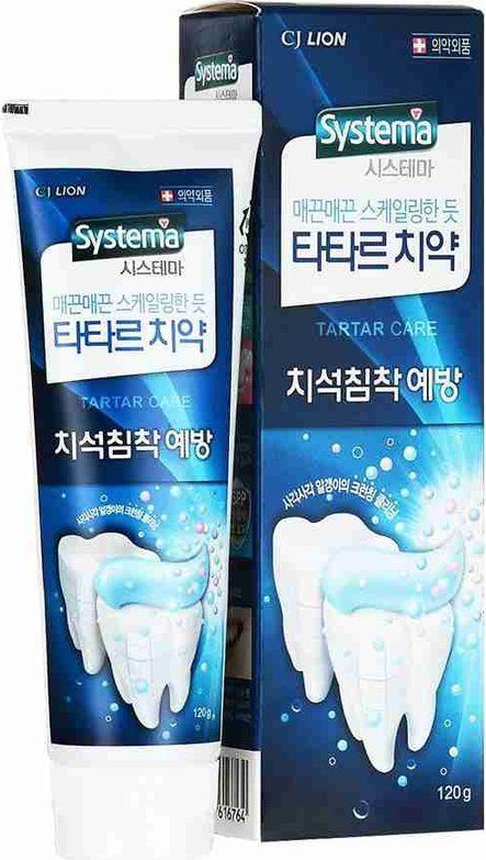 Lion Systema Tartar Зубная паста против образования зубного камня 120 гр