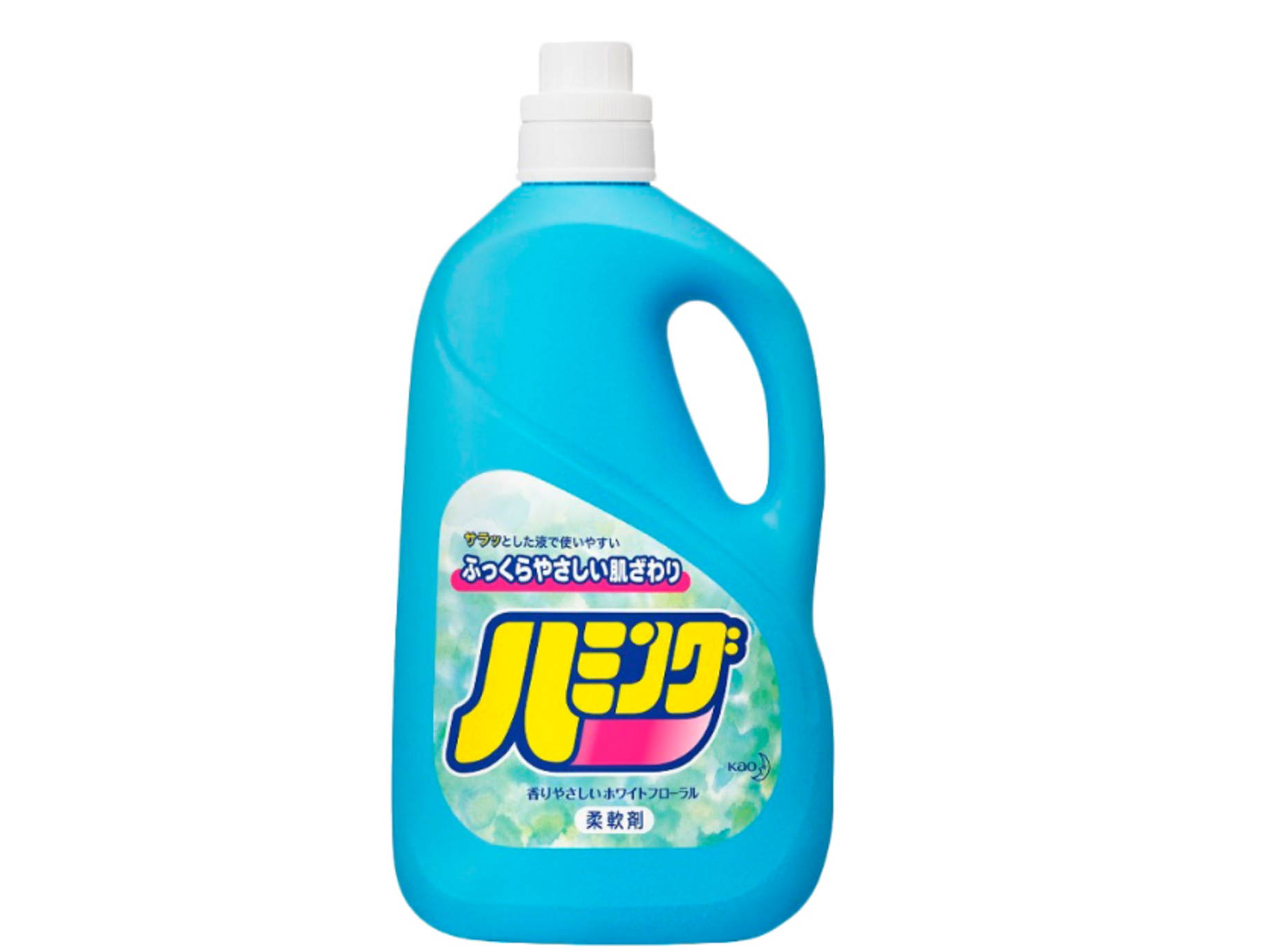 Kao Humming Кондиционер для белья со смягчающим эффектом с ароматом Свежих цветов 2500 мл на 125 стирок