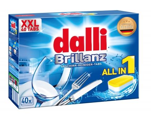 Dalli Brillanz Таблетки для посудомоечных машин 40 шт