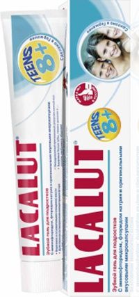 Lacalut Зубной гель Тинс 8+ для подростков 50 мл