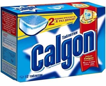 Calgon Таблетки 2 в 1 для смягчения воды и предотвращения образования накипи 12 шт
