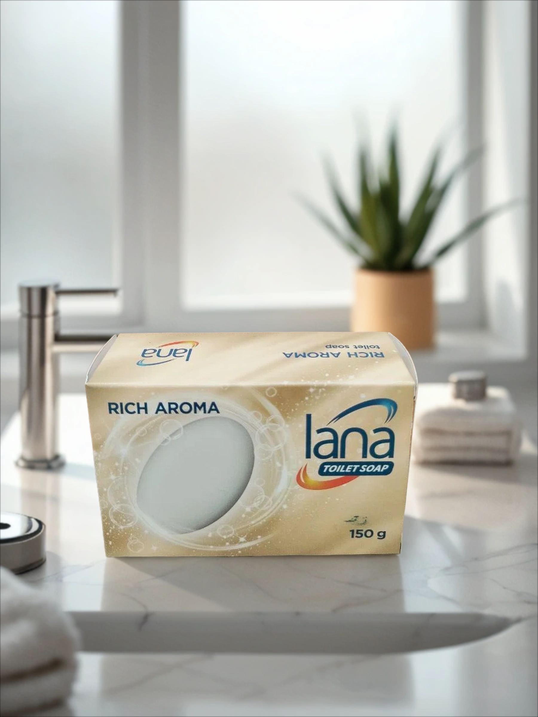 Lana Toilet Soap Rich Aroma Туалетное мыло увлажняющее Дорогой парфюм 150 гр