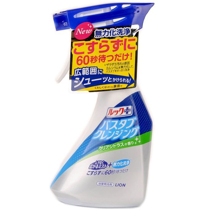 Lion Look Plus Чистящее средство для ванной комнаты быстрого действия с ароматом цитрусов 500 мл с распылителем