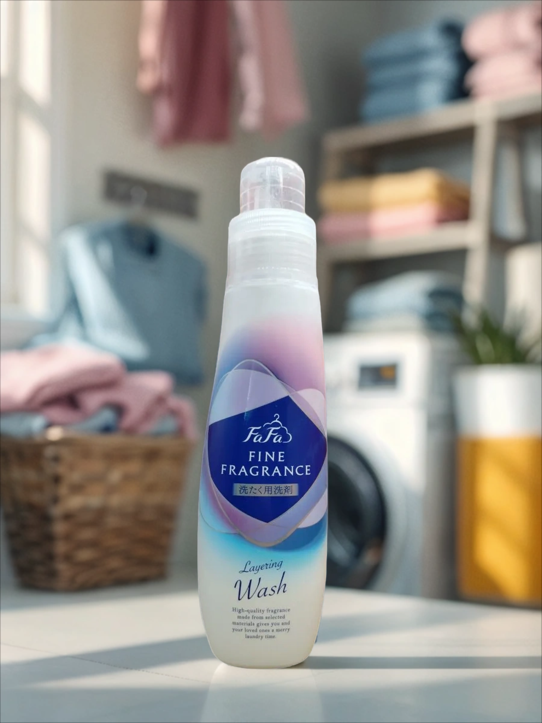 Nissan FaFa Fine Fragrance Layering Wash Жидкое средство для стирки антибактериальное с ароматом мыла, цитрусов и цветов 600 гр