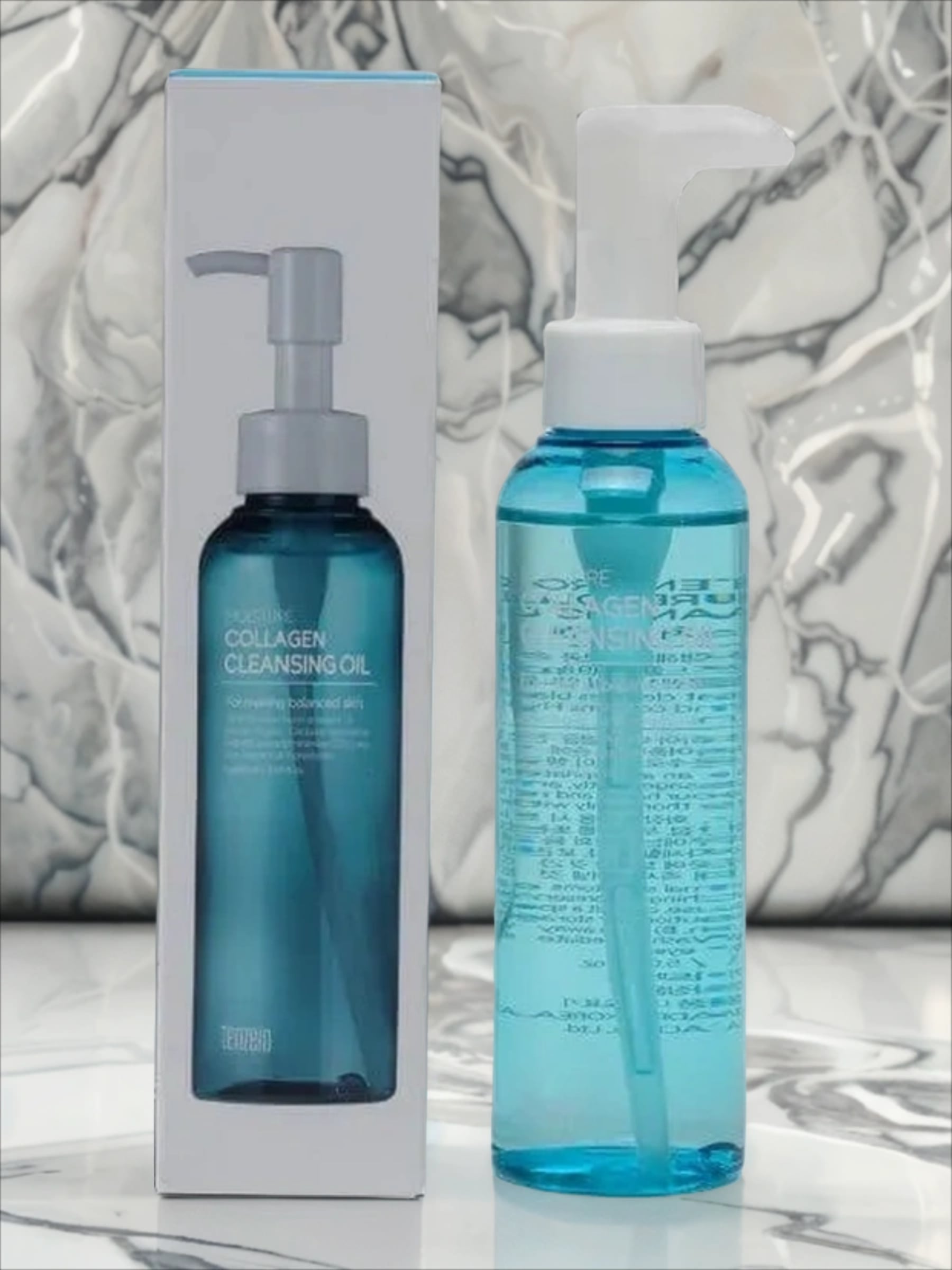 Tenzero Cleansing Oil Moisture Collagen Гидрофильное масло для лица увлажняющее с коллагеном 150 мл