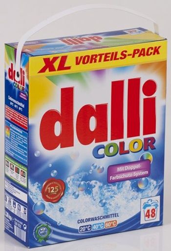 Dalli Color Стиральный порошок для цветного белья 3,12 кг 48 стирок