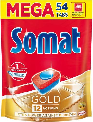 Somat Gold Таблетки для посудомоечных машин 54 шт 972 гр