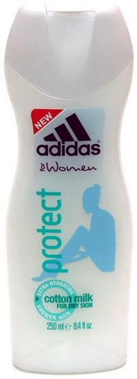 Adidas Protect Молочко для душа увлажняющее для сухой кожи 250 мл