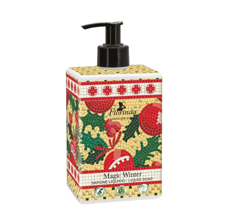 Florinda Liquid Soap Magic Winter Жидкое мыло натуральное на основе растительных масел Волшебная зима 500 мл