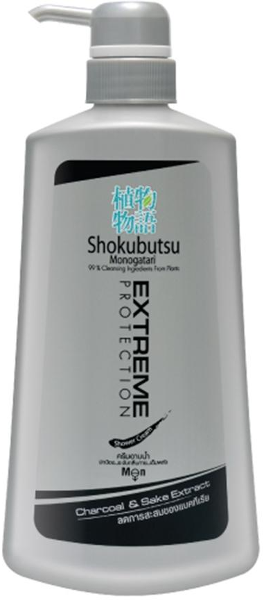 Lion Shokubutsu Extreme Protecrion Крем-гель для душа мужской 500 мл