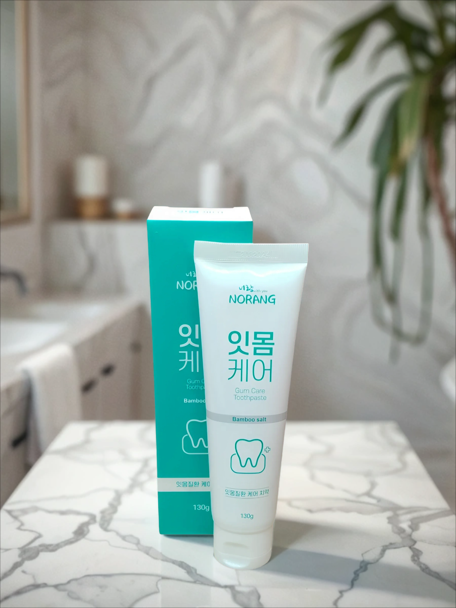 Norang Toothpaste Gum Care Bamboo Salt Зубная паста для укрепления десен с бамбуковой солью 130 гр