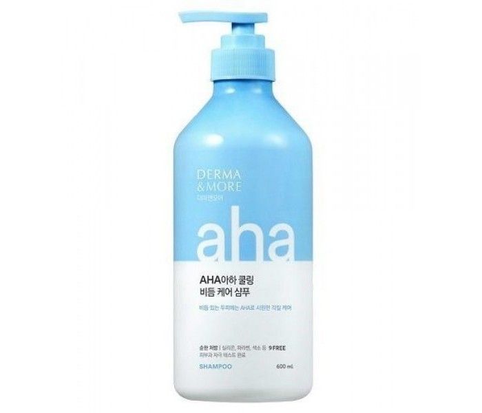 Aekyung Derma & More AHA-Cooling Dandruff Care Шампунь для волос от перхоти Освежающий 600 мл