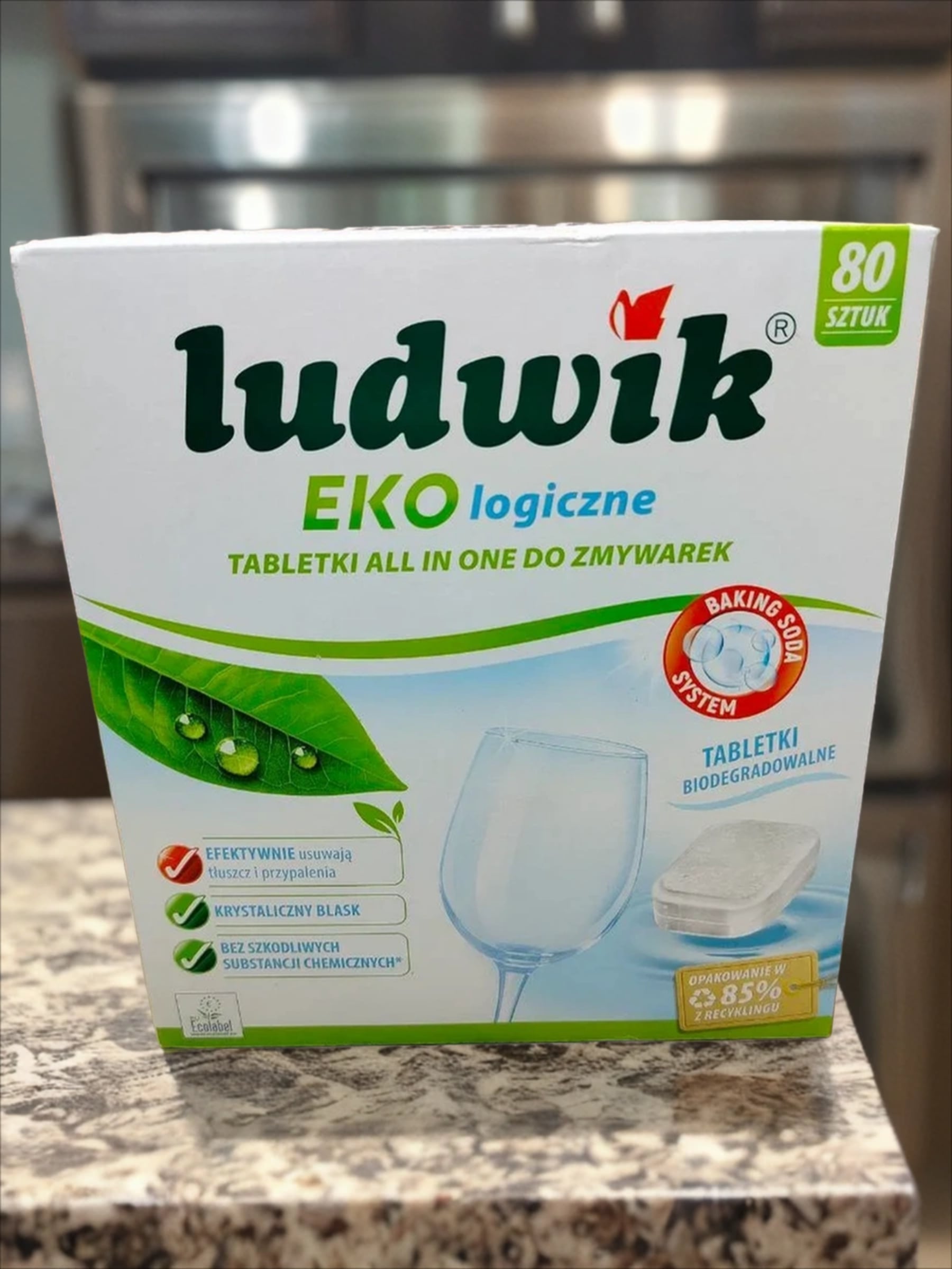 Ludwik Eco Таблетки для посудомоечных машин 80 шт