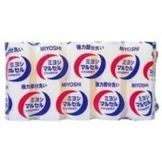 Miyoshi Laundry Soap Ваr Мыло для стирки и точечного застирывания стойких загрязнений 140 гр 5 шт
